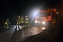 Container LKW umgestuerzt Koeln Brueck Bruecker- Dellbruecker Mauspfad P306